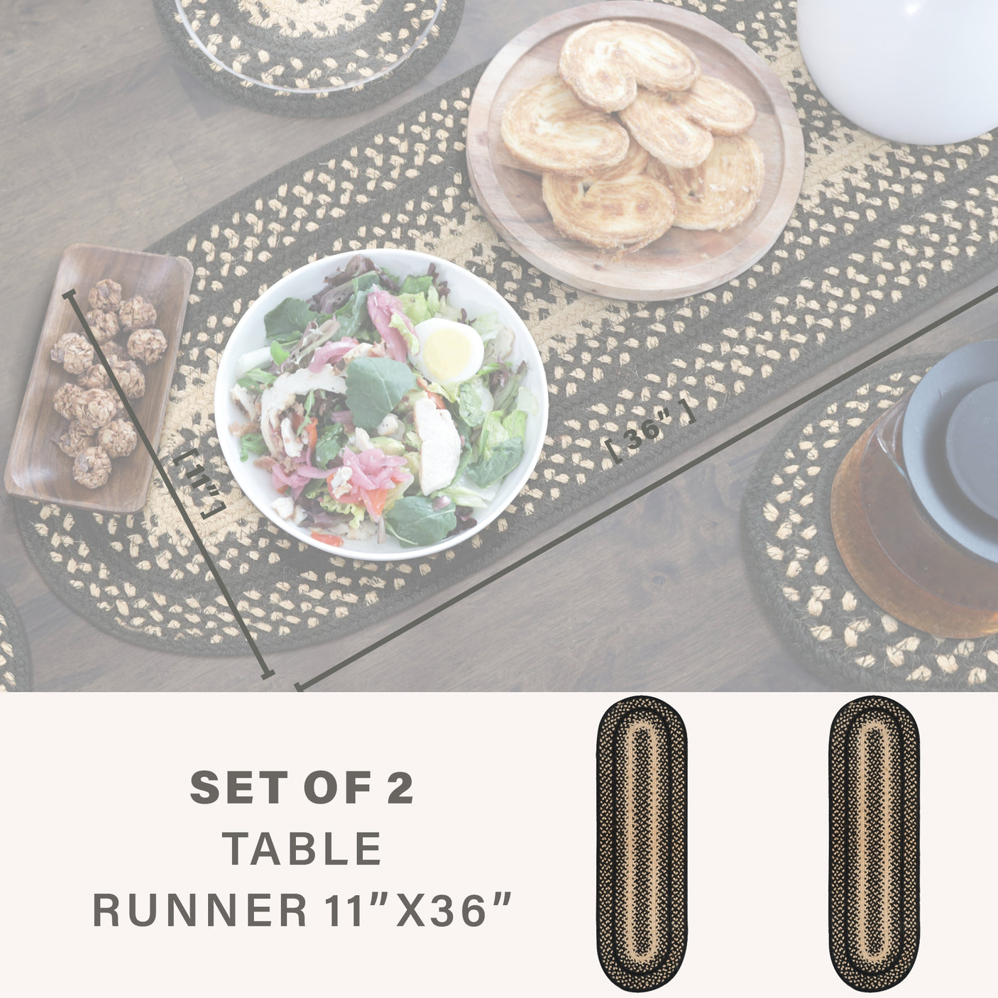 Manchester Black Braided Accessories