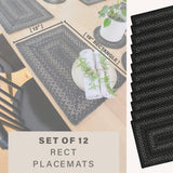 Jet Black Braided Accessories