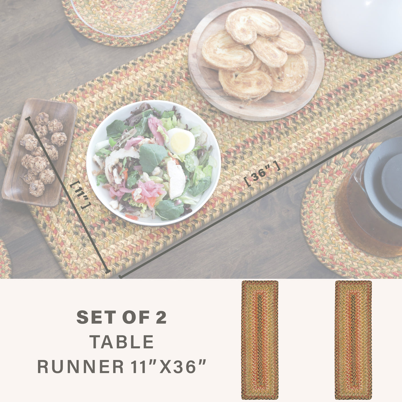 Kingston Multi Color Braided Accessories