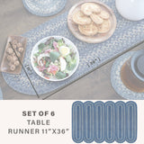 Denim Blue Braided Accessories