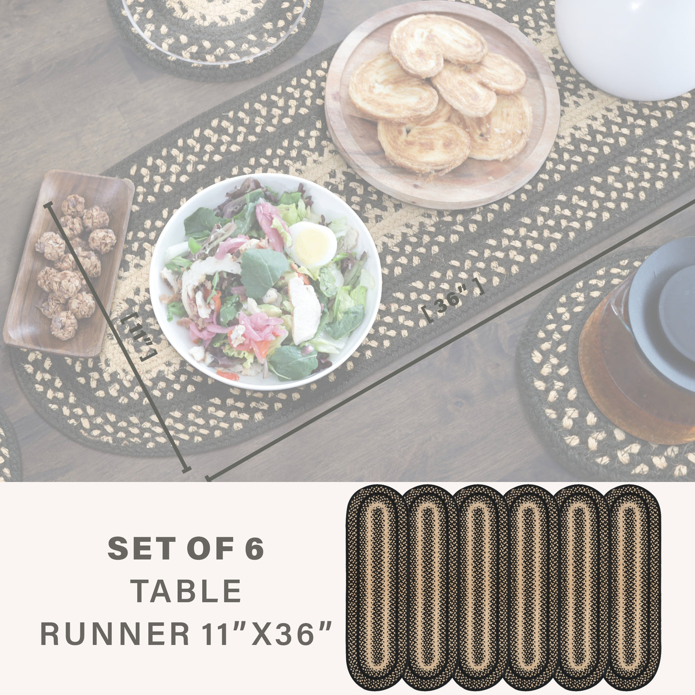 Manchester Black Braided Accessories