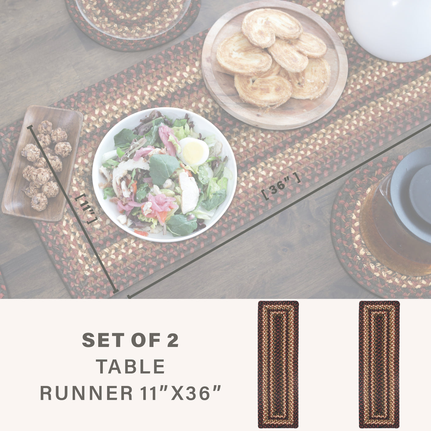 Prescott Black Braided Accessories