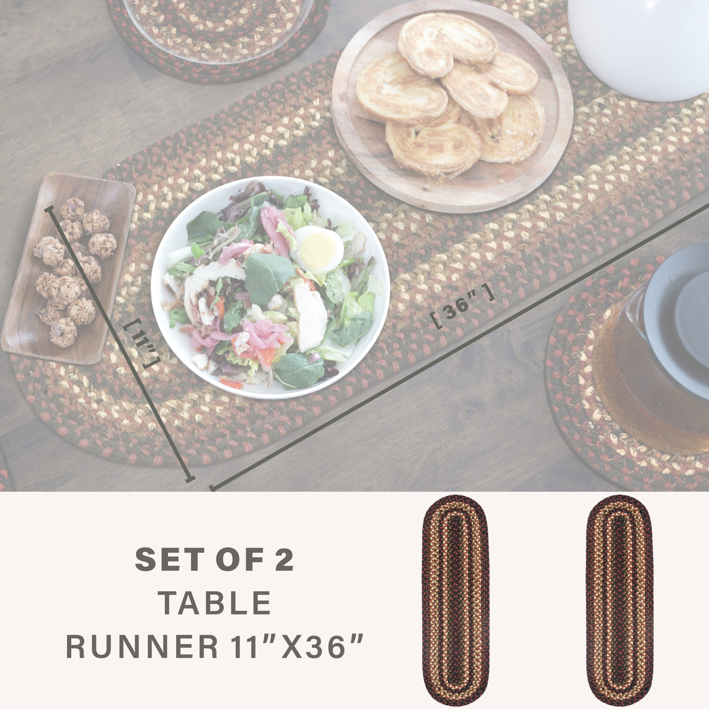 Prescott Black Braided Accessories