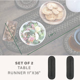 Jet Black Braided Accessories