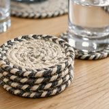 Birch Ivory Jute Braided Accessories