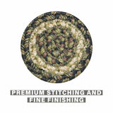 Pinecone Green Braided Accessories