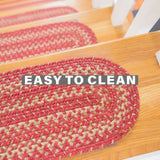 Apple Pie Red Jute Braided Accessories