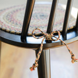 Gingerbread Brown Jute Braided Chairpad