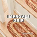 Amber Leaf Red Jute Braided Accessories