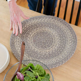 Grey Cloud Jute Braided Accessories