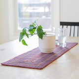 Jamestown Burgundy Jute Braided Accessories