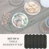 Jet Black Braided Accessories
