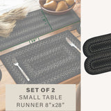 Jet Black Braided Accessories