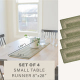 Grassland Green Jute Braided Accessories