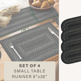 Jet Black Braided Accessories