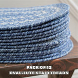 Denim Jute Stair Tread