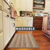 Non Slip, Waterproof Rug - Fiesta - Entryway, Kitchen, Bathroom, Dog Placemat