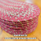 Apple Pie Red Jute Braided Accessories