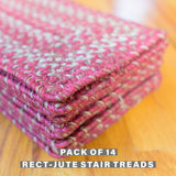 Apple Pie Red Jute Braided Accessories