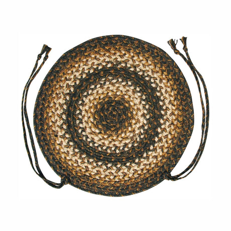 Kilimanjaro Black Jute Braided Chairpad