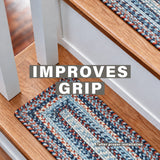 Cape Cod Blue Jute Braided Accessories
