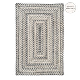 Birch Ivory Braided Jute Rugs for Country Decor