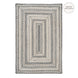Birch Ivory Braided Jute Rugs for Country Decor