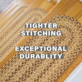 Cookie Dough Brown Jute Stair Tread