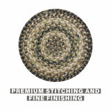 Pinecone Green Braided Accessories