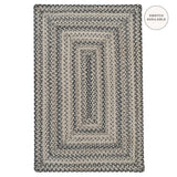 Birch Ivory Braided Jute Rugs for Country Decor