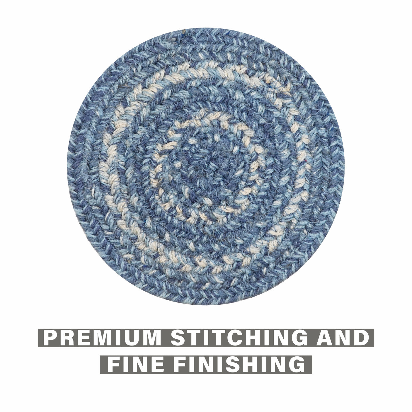 Denim Blue Braided Accessories