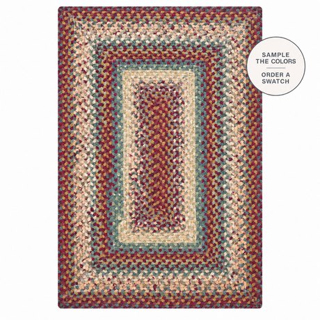 Neverland Multi Color Cotton Braided Rugs