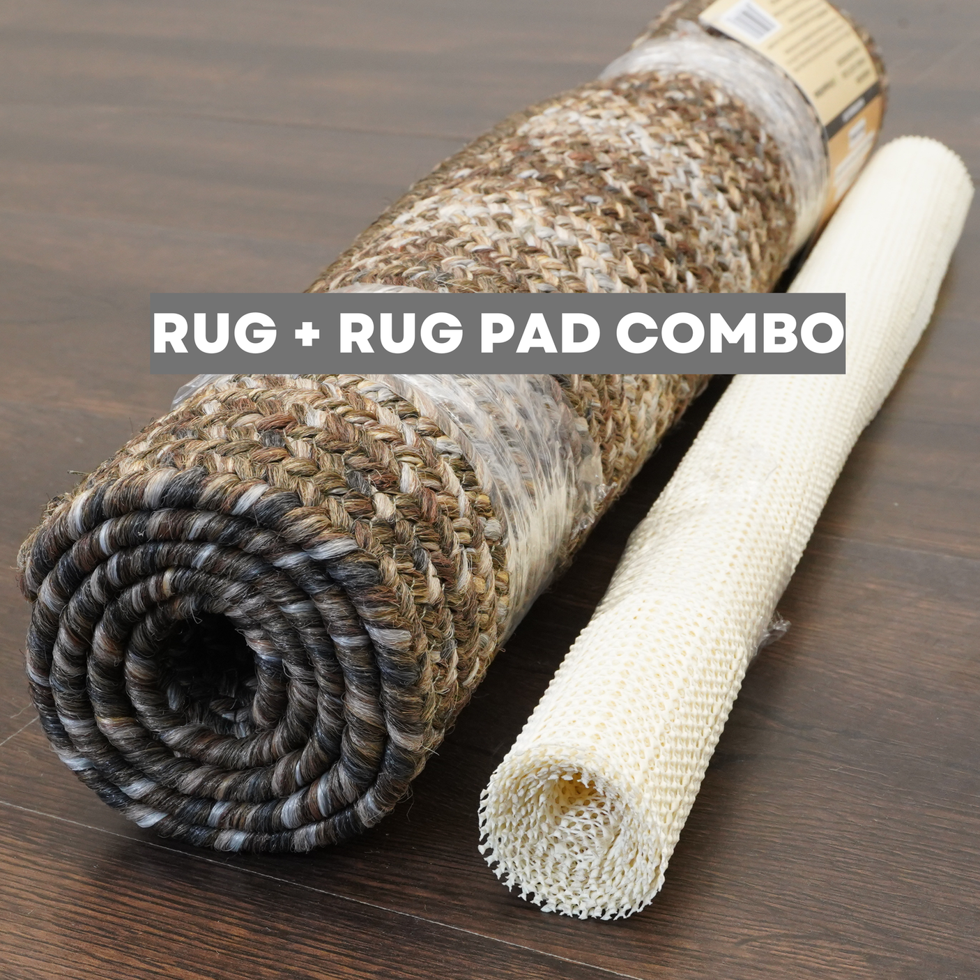 Rug With Rug Pad - Timbercreek Ultra Durable Rug