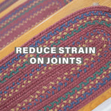 Jamestown Burgundy Jute Stair Tread