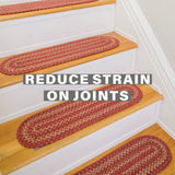 Apple Pie Red Jute Braided Accessories