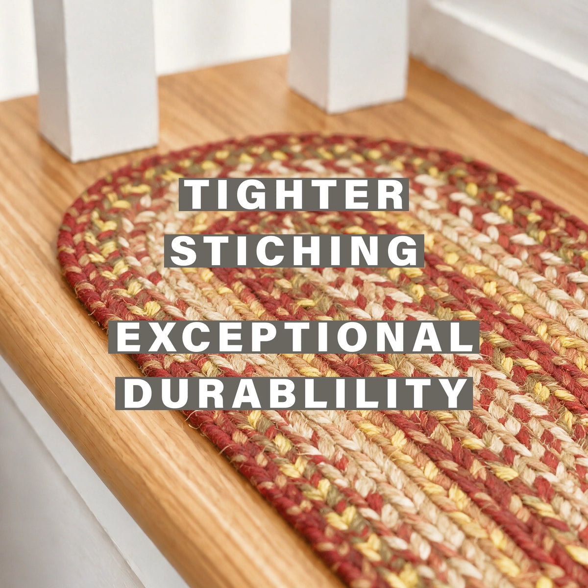 Amber Leaf Red Jute Braided Accessories