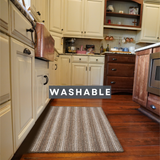 Non Slip, Waterproof Rug - Chicory - Entryway, Kitchen, Bathroom