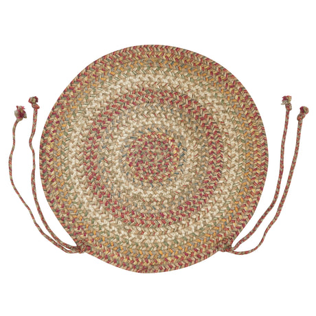 Harvest Beige Jute Braided Chairpad