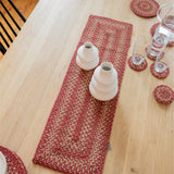 Apple Pie Red Jute Braided Accessories