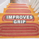 Apple Pie Red Jute Braided Accessories