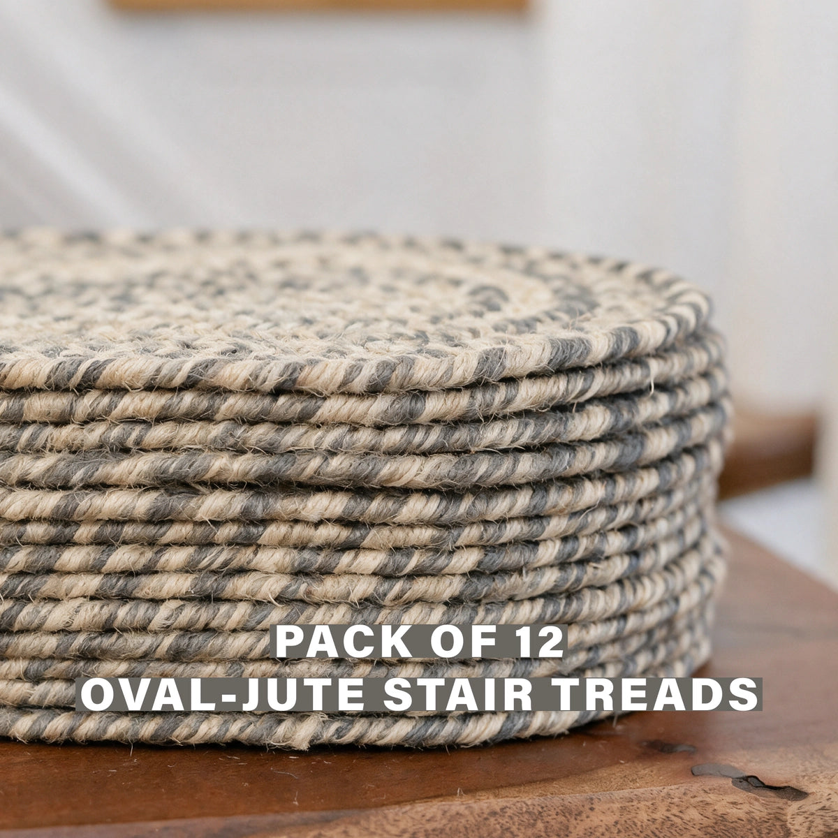 Birch Ivory Jute Braided Accessories