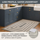 Birch Ivory Braided Jute Rugs for Country Decor
