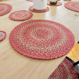 Apple Pie Red Jute Braided Accessories