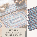 Cape Cod Blue Jute Braided Accessories