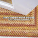 Amber Leaf Brick Red Jute Braided Oval Rug for Rustic Decor