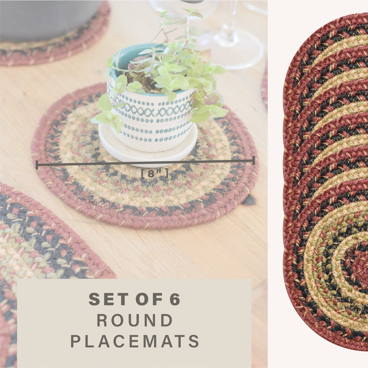 Highland Multi Color Braided Accessories