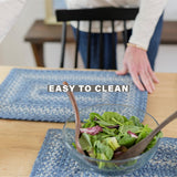 Denim Blue Braided Accessories