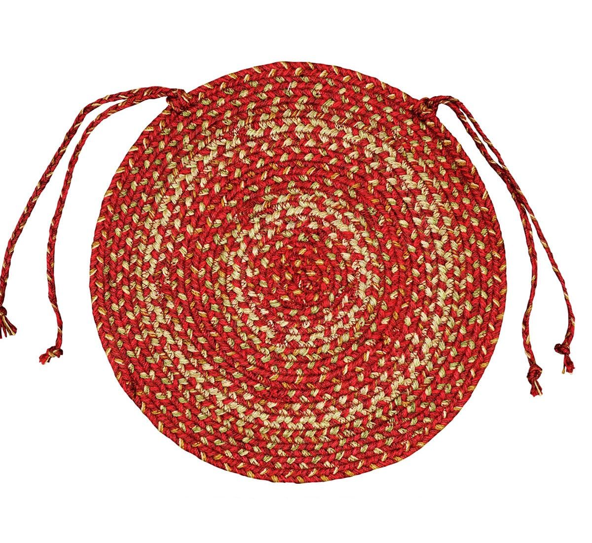 Apple Pie Red Jute Braided Accessories
