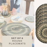 Pinecone Green Braided Accessories