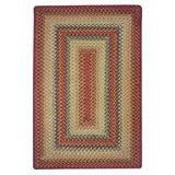 Graceland Multi Color Jute Braided Rectangular Rugs